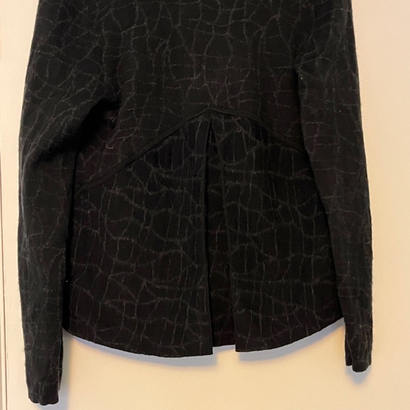 Eileen Fisher Merino Cotton Mosaic Jacket, Small - Picture 6 of 10